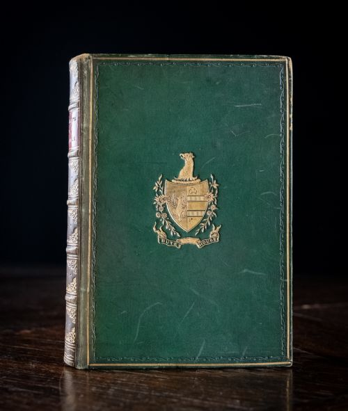 1870 THE LIFE TRAVELS OF MUNGO PARK LEATHER BOUND BOOK - ADDITIONAL PHOTO 2
