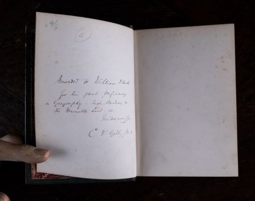1870 THE LIFE TRAVELS OF MUNGO PARK LEATHER BOUND BOOK - ADDITIONAL PHOTO 7