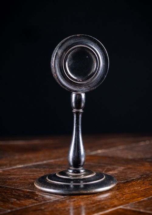 EBONISED ARTISTS' REDUCING LENS C1900 - ADDITIONAL PHOTO 11