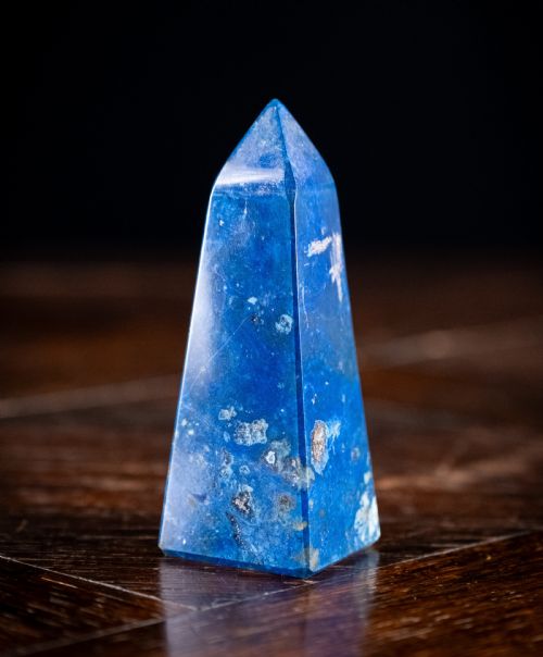 LAPIS LAZULI 'INTERLACKEN' OBELISK DATED 1876 - ADDITIONAL PHOTO 3