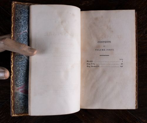 1807 THE PLAYS OF WILLIAM SHAKESPEARE IN 12 VOLUMES BOOK SET - ADDITIONAL PHOTO 16