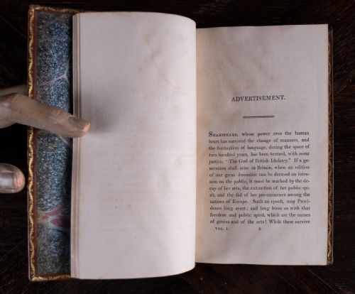 1807 THE PLAYS OF WILLIAM SHAKESPEARE IN 12 VOLUMES BOOK SET - ADDITIONAL PHOTO 17