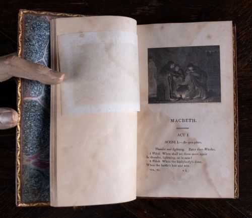 1807 THE PLAYS OF WILLIAM SHAKESPEARE IN 12 VOLUMES BOOK SET - ADDITIONAL PHOTO 20