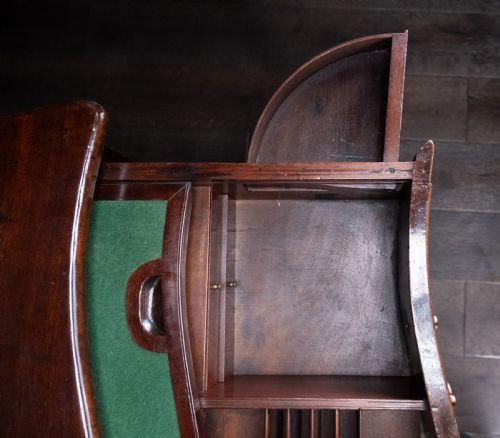 CHIPPENDALE PERIOD MAHOGANY WRITING DESK C176080 - ADDITIONAL PHOTO 5