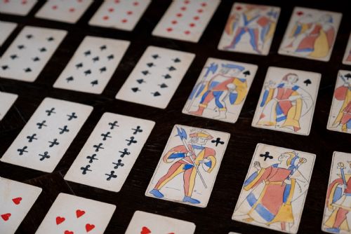 EARLY 20TH CENTURY HANDMADE PLAYING CARDS - ADDITIONAL PHOTO 2