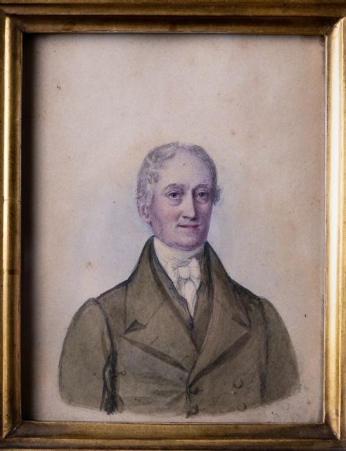 EARLY 19TH CENTURY PAIR OF WATERCOLOUR PORTRAITS - ADDITIONAL PHOTO 10
