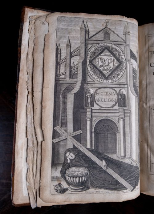 1659 THE TEARS SIGHS COMPLAINTS AND PRAYERS OF THE CHURCH OF ENGLAND BY JOHN GAUDEN LEATHER BOUND BOOK - ADDITIONAL PHOTO 13