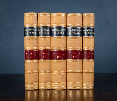 184961 THE HISTORY OF ENGLAND BY THOMAS BABINGTON MACAULAY BOOK SET