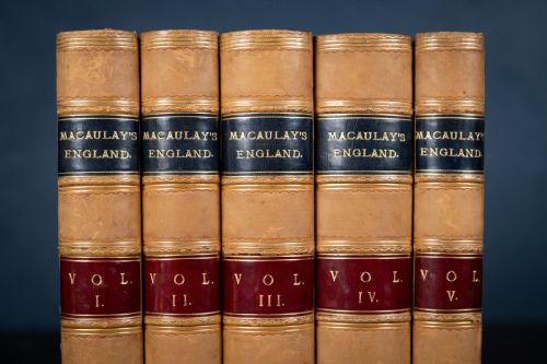 184961 THE HISTORY OF ENGLAND BY THOMAS BABINGTON MACAULAY BOOK SET - ADDITIONAL PHOTO 1