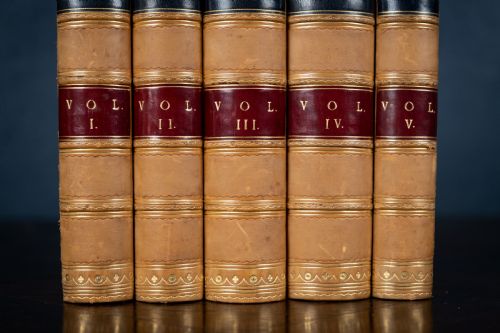 184961 THE HISTORY OF ENGLAND BY THOMAS BABINGTON MACAULAY BOOK SET - ADDITIONAL PHOTO 2