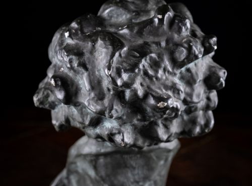 PAINTED PLASTER BUST OF LUDWIG VAN BEETHOVEN C1930 - ADDITIONAL PHOTO 11