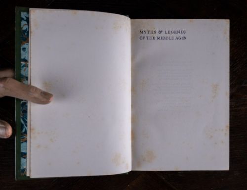 1926 MYTHS LEGENDS OF THE MIDDLE AGES BY H A GUERBER - ADDITIONAL PHOTO 6