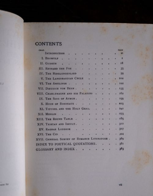 1926 MYTHS LEGENDS OF THE MIDDLE AGES BY H A GUERBER - ADDITIONAL PHOTO 11