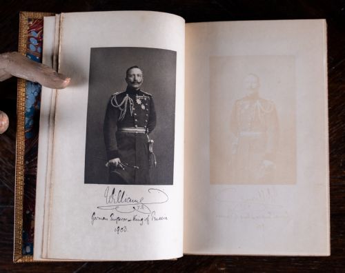 1904 LIFE OF WILLIAM THE SECOND GERMAN EMPEROR BY WILLIAM JACKS LEATHER BOOK - ADDITIONAL PHOTO 11