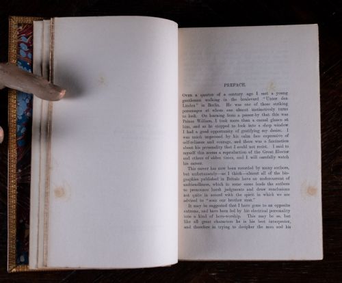 1904 LIFE OF WILLIAM THE SECOND GERMAN EMPEROR BY WILLIAM JACKS LEATHER BOOK - ADDITIONAL PHOTO 13