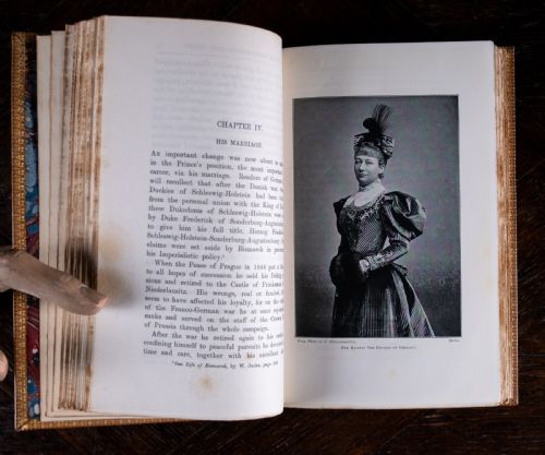 1904 LIFE OF WILLIAM THE SECOND GERMAN EMPEROR BY WILLIAM JACKS LEATHER BOOK - ADDITIONAL PHOTO 14