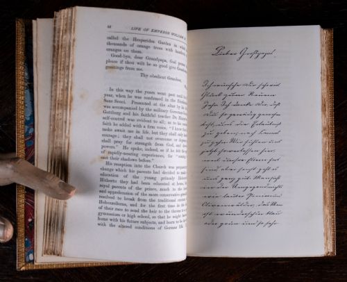 1904 LIFE OF WILLIAM THE SECOND GERMAN EMPEROR BY WILLIAM JACKS LEATHER BOOK - ADDITIONAL PHOTO 15