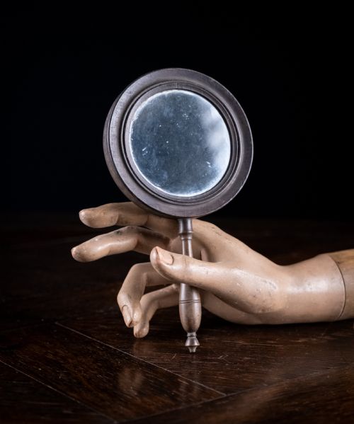 REGENCY DOUBLESIDED HAND MIRROR - ADDITIONAL PHOTO 3