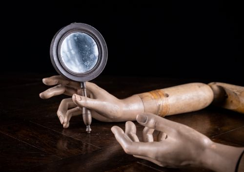 REGENCY DOUBLESIDED HAND MIRROR - ADDITIONAL PHOTO 7