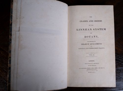 1816 THE LINNAEAN SYSTEM OF BOTANY FIRST EDITION BOOK SET - ADDITIONAL PHOTO 11