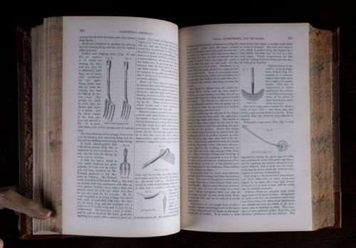 C1859 THE GARDENER'S ASSISTANT BY ROBERT THOMPSON LEATHER BOUND BOOK - ADDITIONAL PHOTO 15