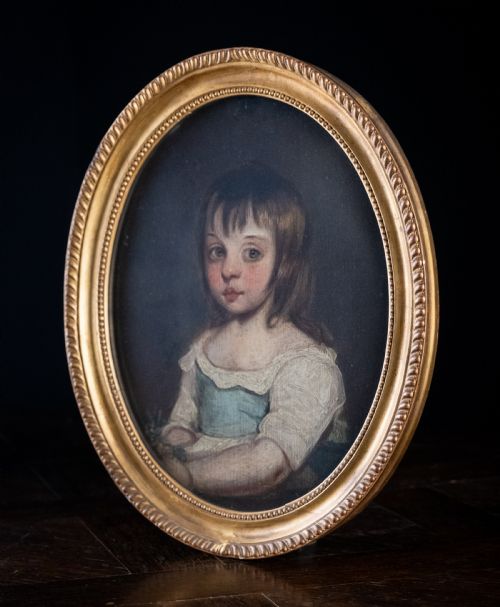 18TH CENTURY PORTRAIT OF A COUNTRY GIRL - ADDITIONAL PHOTO 3