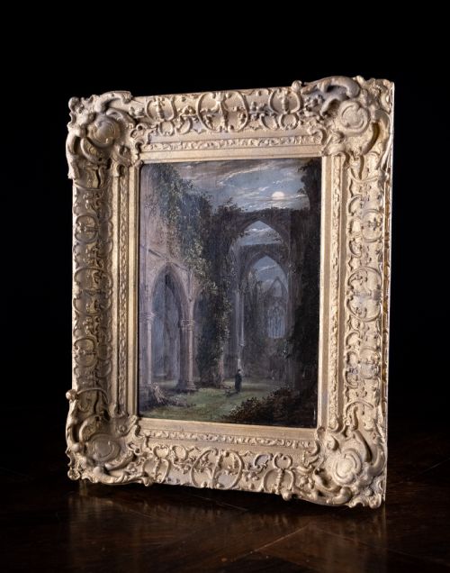 TINTERN ABBEY BY HOPKINS HORSLEY HOBDAY HORSLEY 18071890 OIL ON CANVAS - ADDITIONAL PHOTO 10