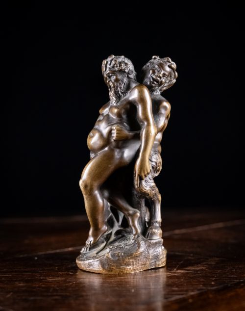 AFTER PIERRE LEGROS THE ELDER 16291714 BRONZE SILENUS PAN NEREID - ADDITIONAL PHOTO 5