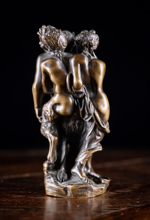 AFTER PIERRE LEGROS THE ELDER 16291714 BRONZE SILENUS PAN NEREID - ADDITIONAL PHOTO 7