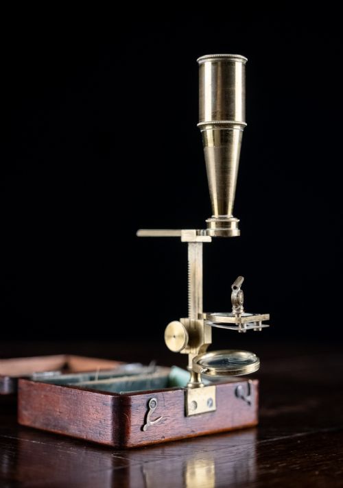 'CARY GOULDTYPE' POCKET MICROSCOPE BY CARY LONDON C1830 - ADDITIONAL PHOTO 1