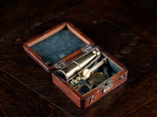 'CARY GOULDTYPE' POCKET MICROSCOPE BY CARY LONDON C1830 - ADDITIONAL PHOTO 8