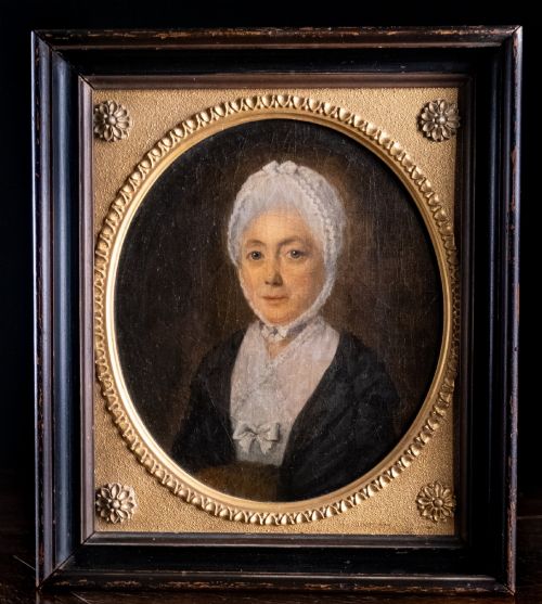 18th Century Portrait of a Lady. Oil on Canvas.