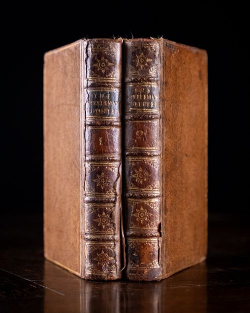 1755 the Gentleman Instructed in a Virtuous and Happy Life by William Darrell (Two Book Set)