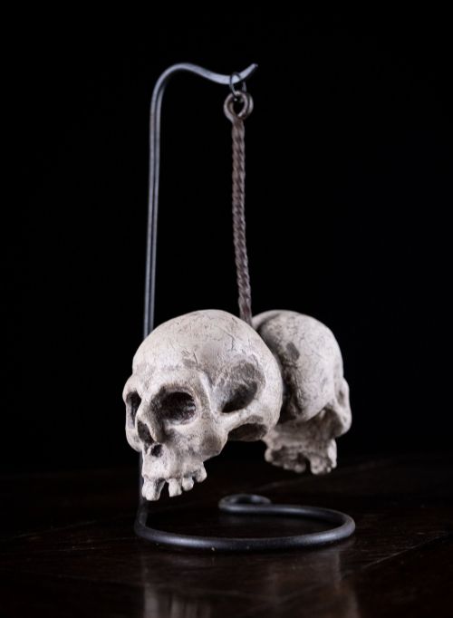 18th Century Carved Skulls of the Damned
