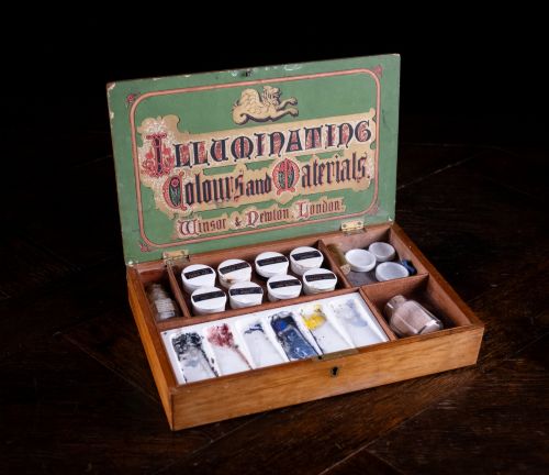 Winsor & Newton 'Illuminating Colours & Materials' Artists' Paint Box, C.1890