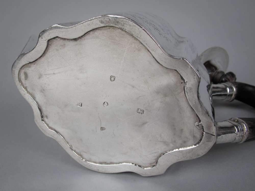 George III Sterling Silver Teapot by Henry Chawner, London, 1807 View XI