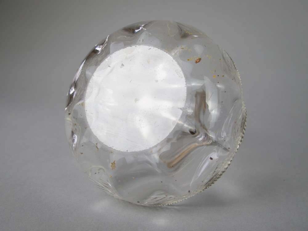 Sterling Silver and Glass Bitters Bottle by John Grinsell & Sons, 1913. View X