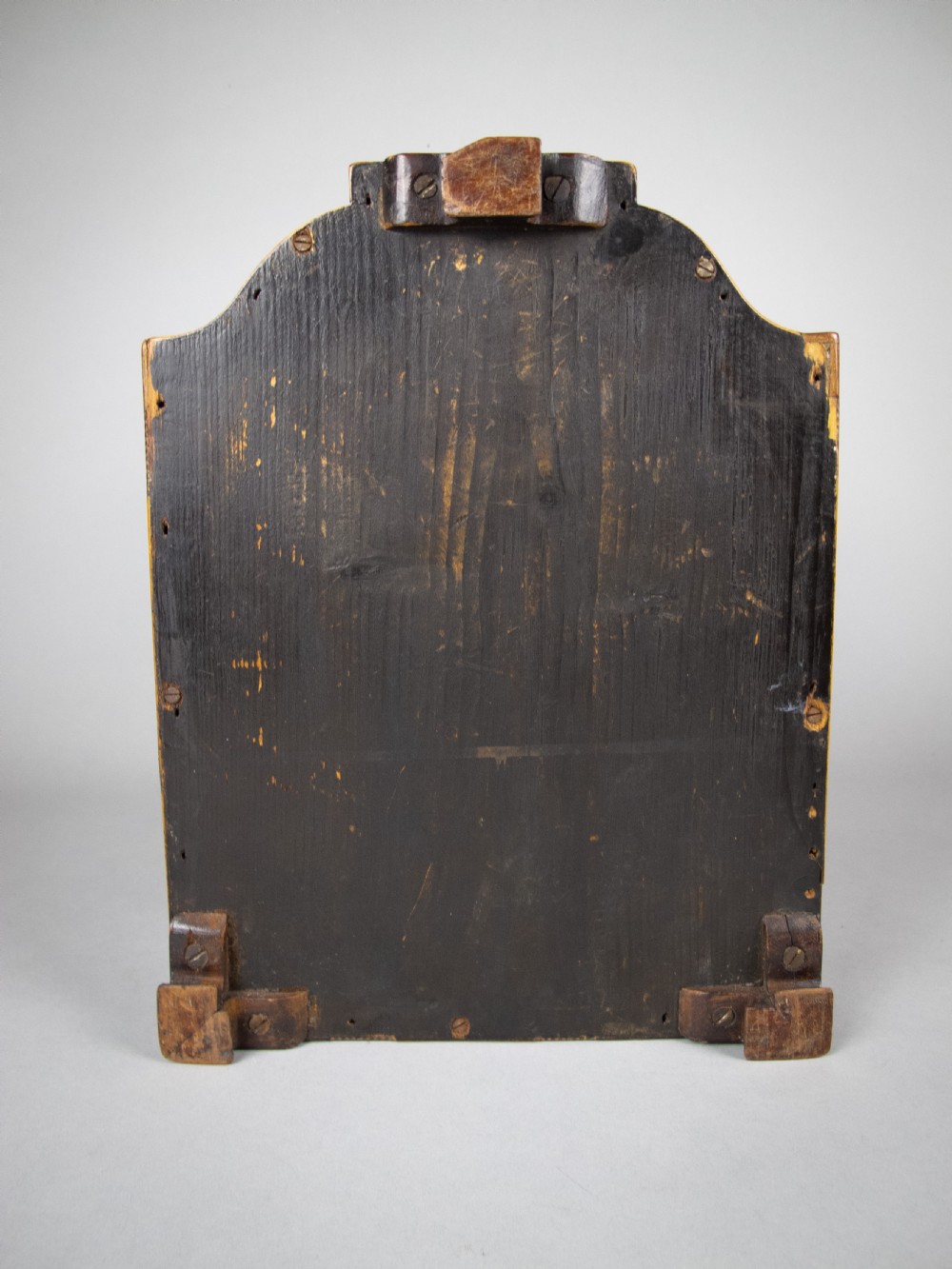 George III Flame Mahogany Cross-Banded Cutlery Box with Original Interior. View XII