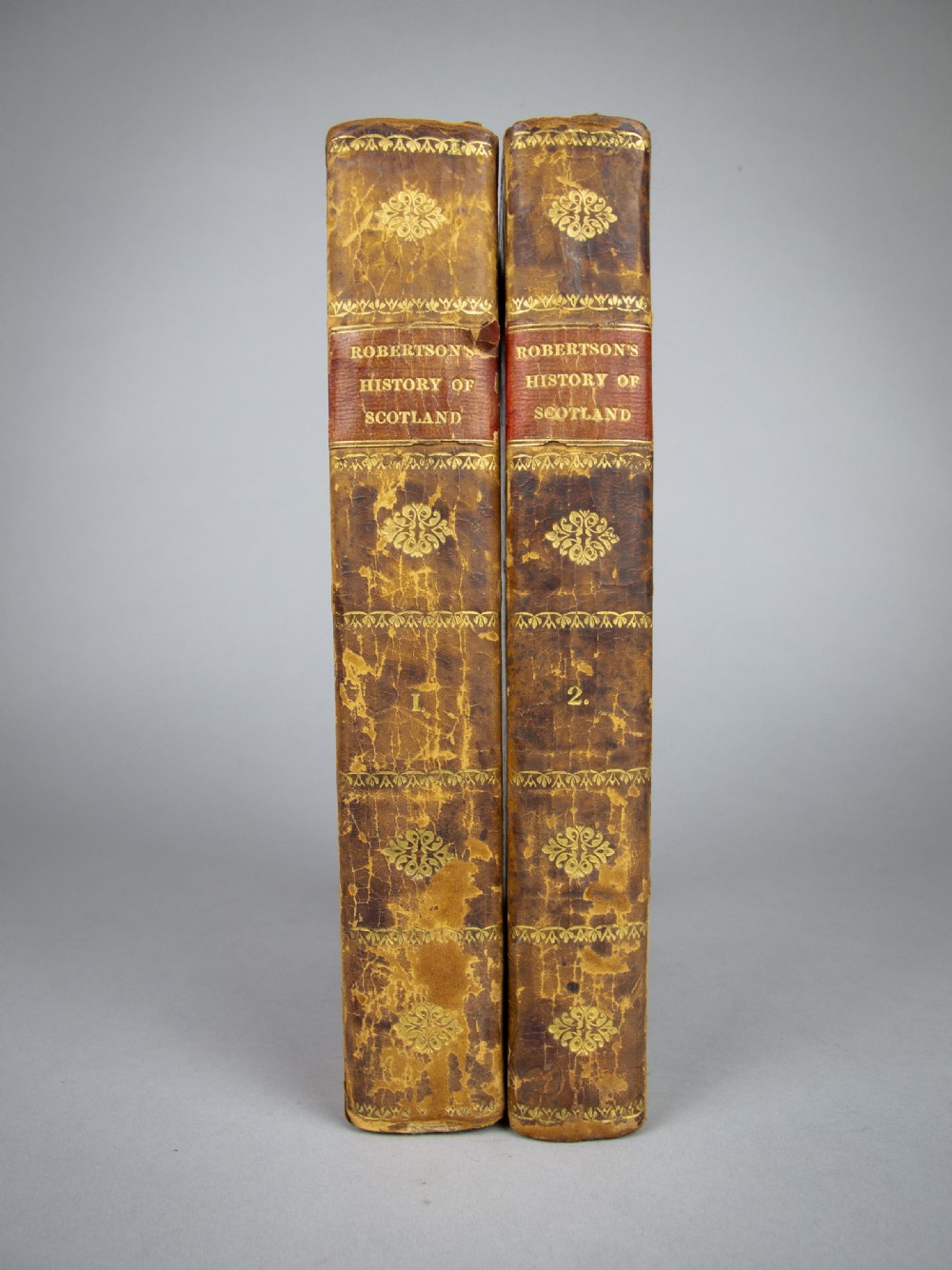 1827 The Works Of William Robertson: The History Of Scotland - Two Volumes.