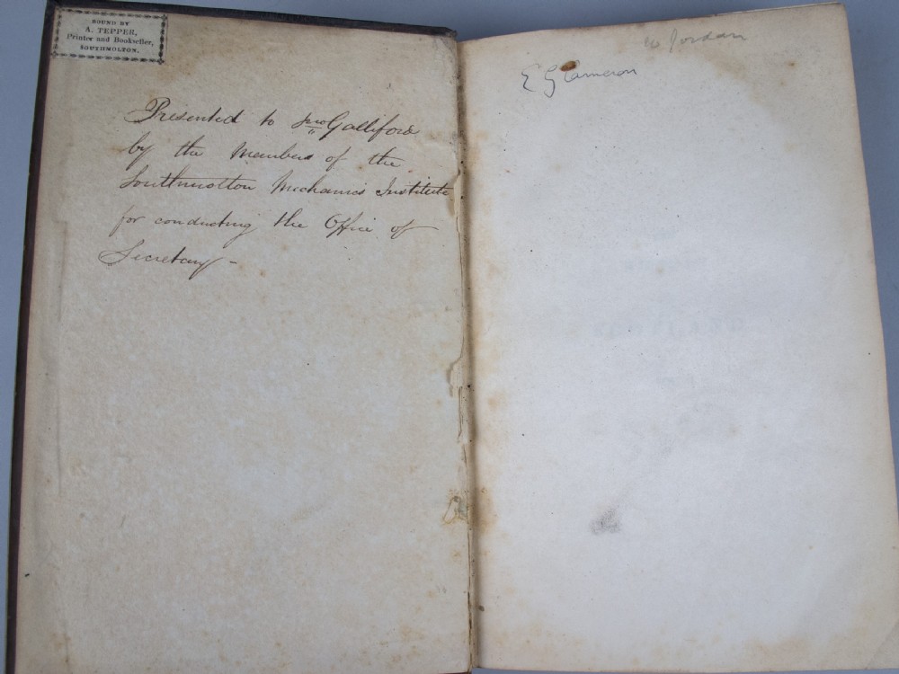 1827 The Works Of William Robertson: The History Of Scotland - Two Volumes. View XI