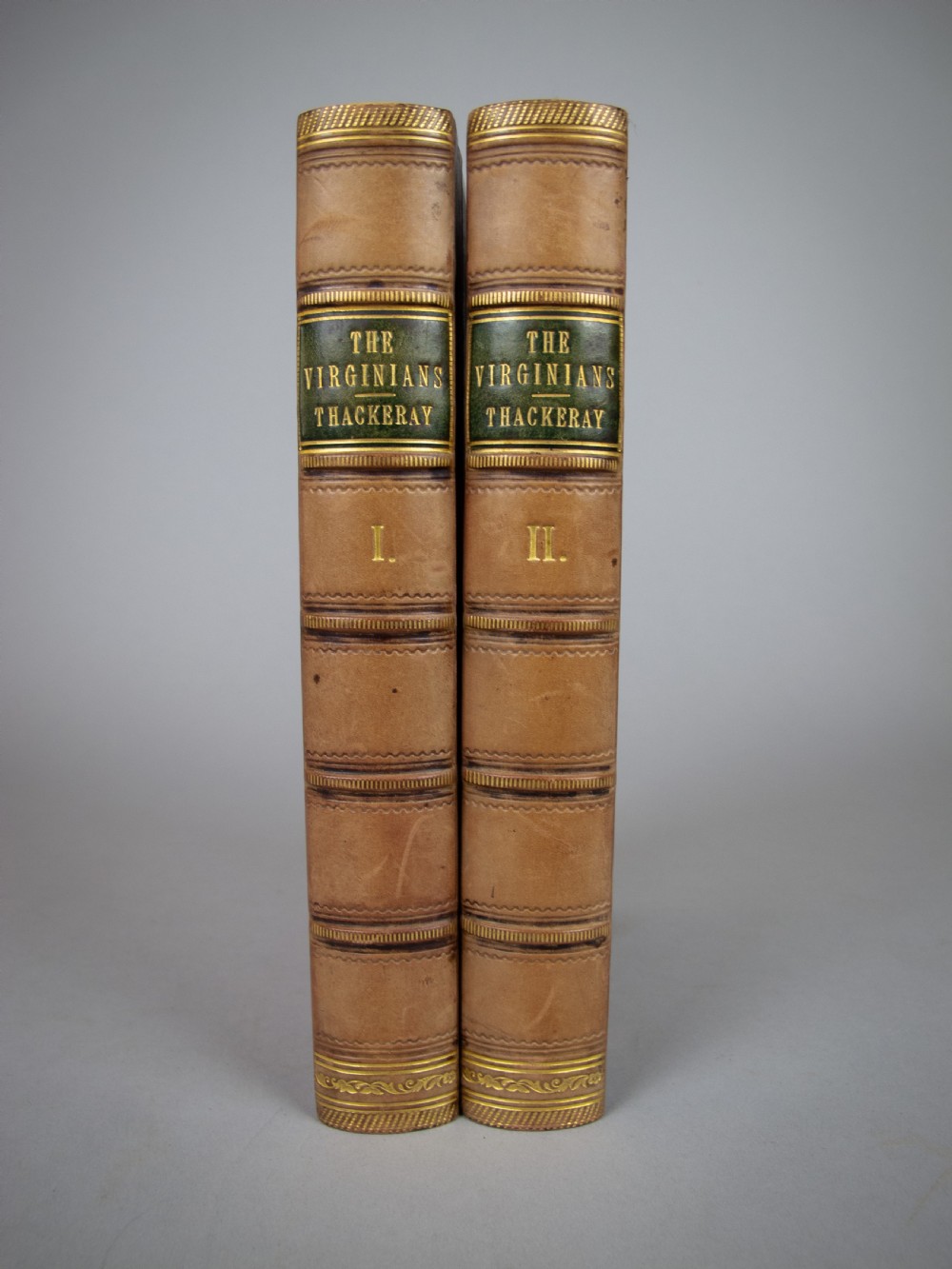 1858-59 The Virginians by W. Thackeray. First Issue, First Edition. 2 Vol. View II