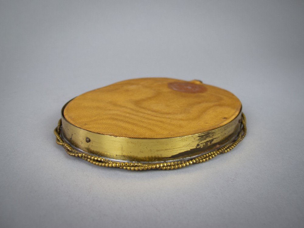 19th Century Portrait Miniature Of Napoleon Bonaparte - Velvet & Gilt Frame. View V