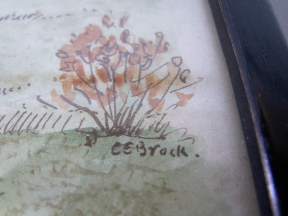 Charles Edmund Brock (1870-1938), 3 x Original Ink & Watercolour Hunting Illustrations View V