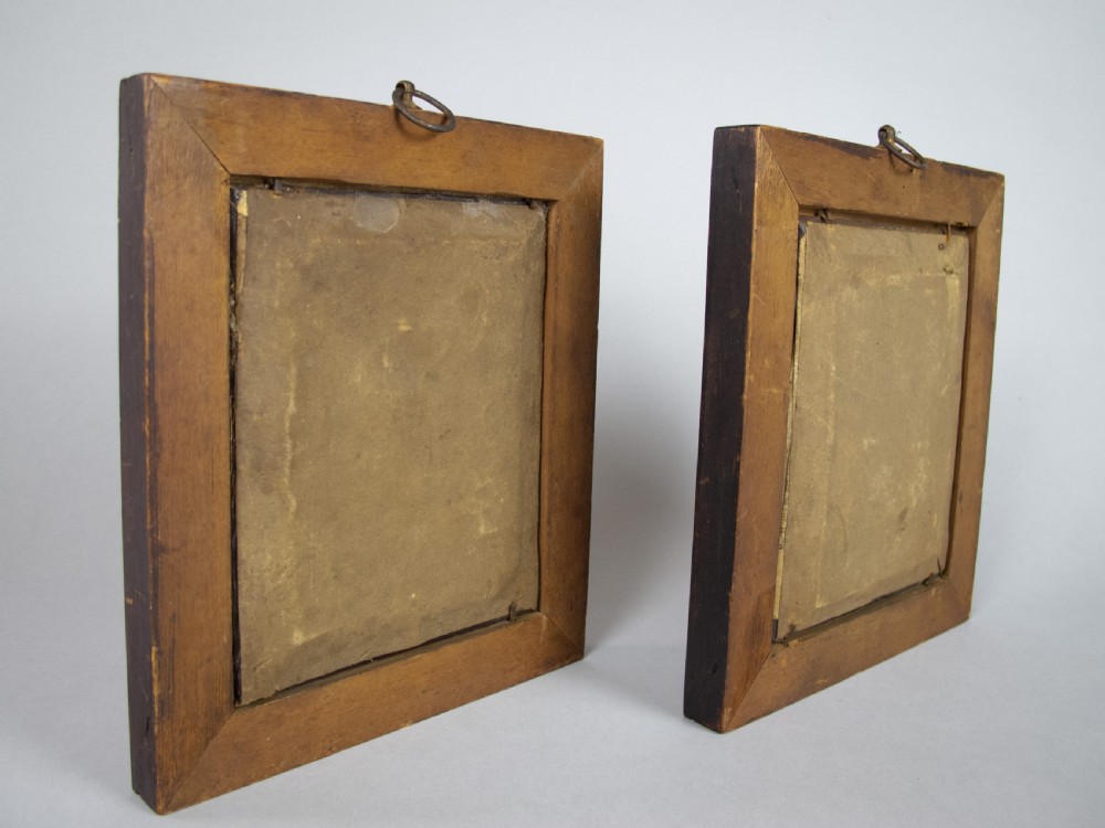 Pair of 19th Century Daguerreotypes (Young Ladies) In Original Gilt Wood Frames View IX