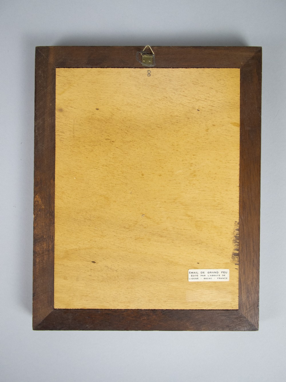 French Arts & Crafts Limoges Enamel & Copper Plaque by Sornin Marguerite (1883-1974) View IX
