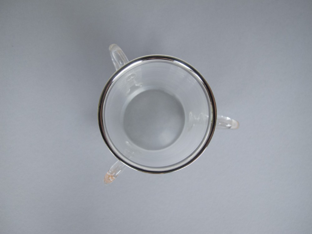 Sterling Silver Mounted Glass Tyg Form Match Striker, London, 1894. View VII
