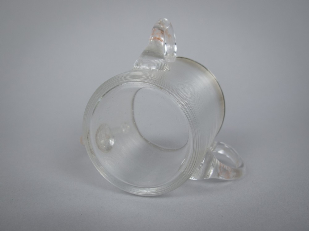Sterling Silver Mounted Glass Tyg Form Match Striker, London, 1894. View VIII