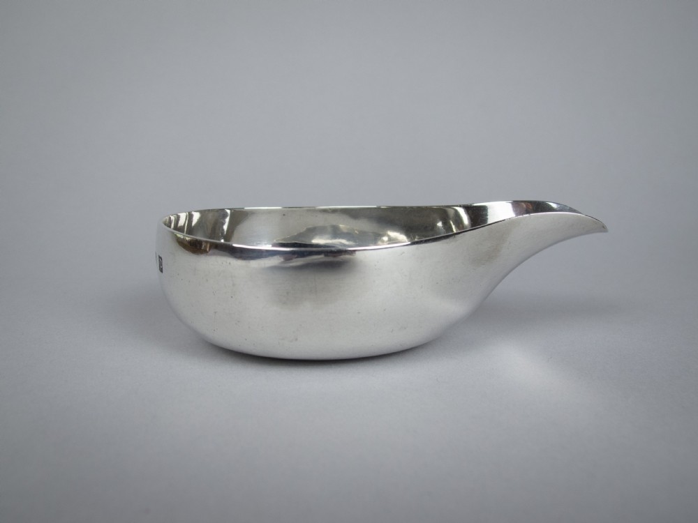 George II Sterling Silver Pap Boat, London, 1759.