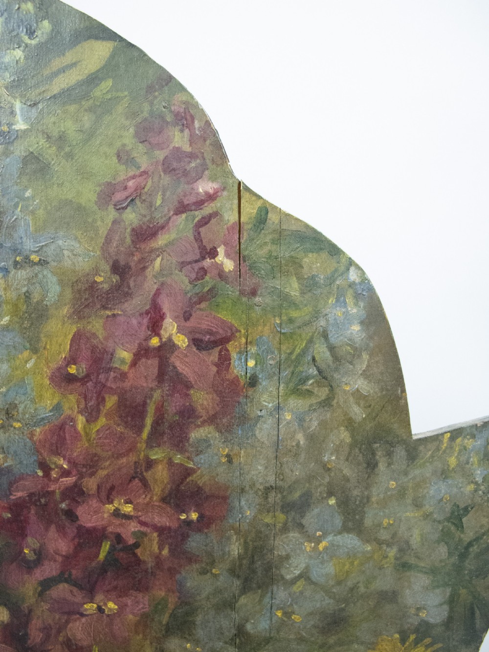 Large Victorian Hand Painted Floral Dummy Board. View VII