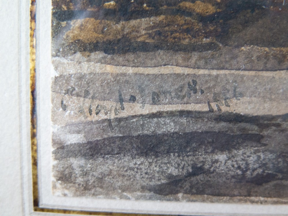 S Conway Lloyd Jones (1846-97) - Large Watercolour Estuary Scene, Dated 1886. View VII